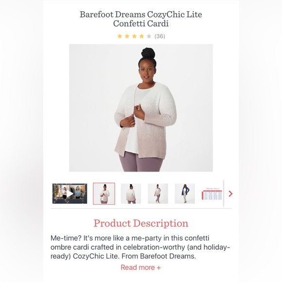 Barefoot Dreams Sweaters Nwt Barefoot Dreams Confetti Cardigan Xl